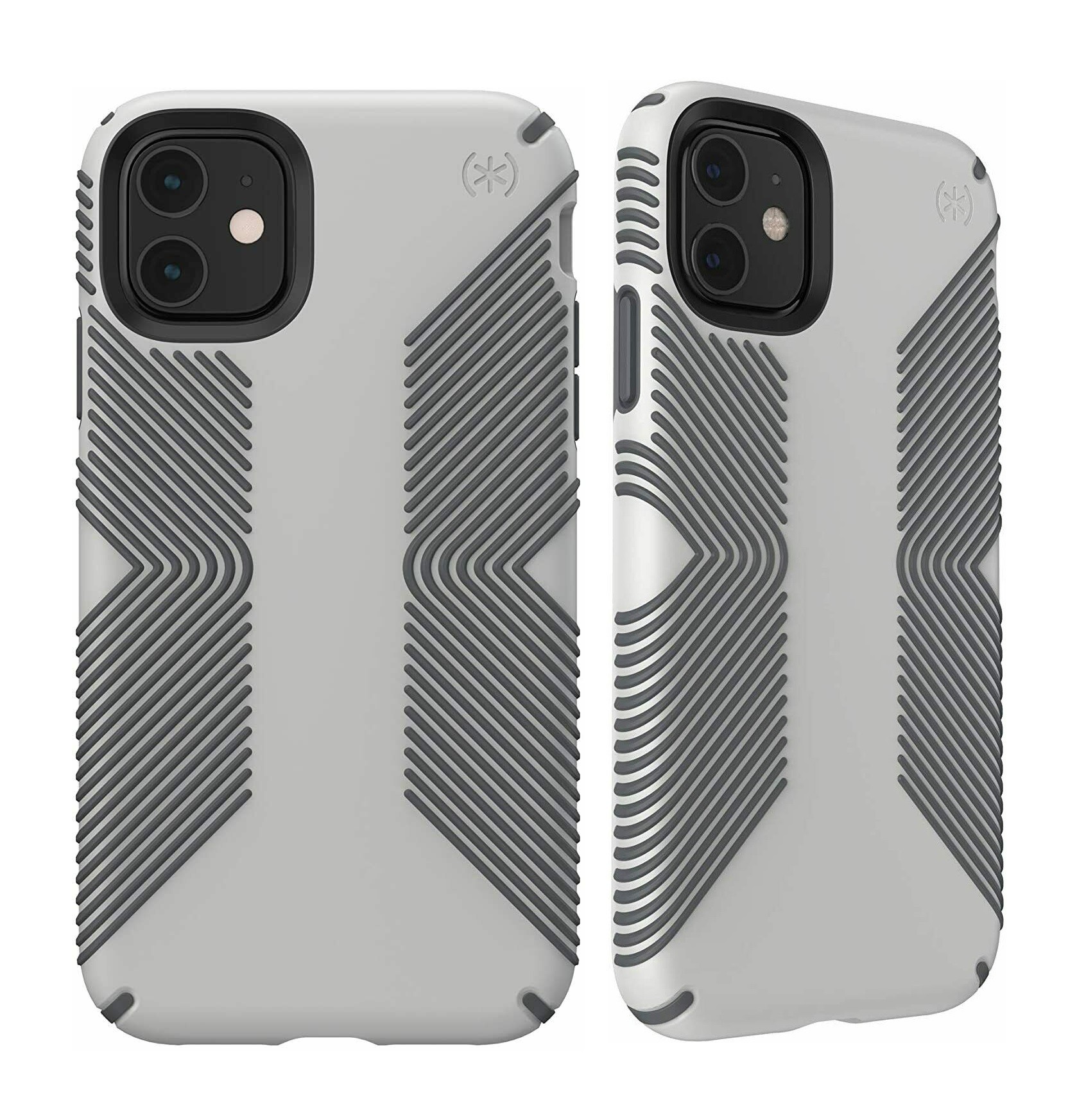 

Чехол противоударный с антимикробным покрытием Speck Presidio Grip для Iphone 11 (6.1") Marble Grey Anthracite