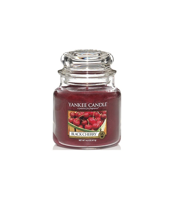 

Ароматическая свеча Yankee Candle BLACK CHERRY medium jar 1129752E