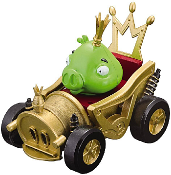 

Машинка интерактивная с гонщиком Angry Birds Birds Squawker­, 10 см., Росс - Maisto (20-819296)