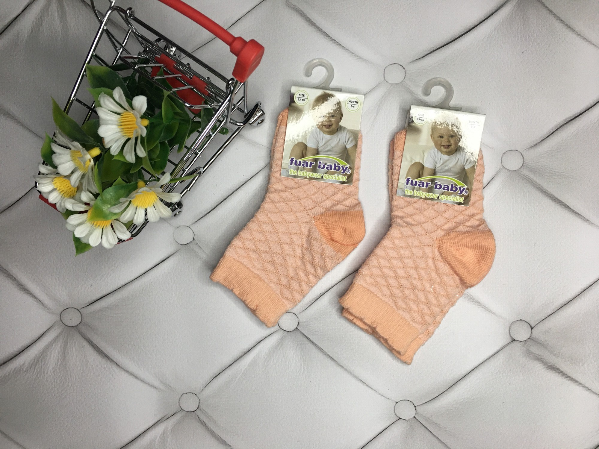 

Носки fuar baby 0-6 мес -10р Персиковые 400, Носки fuar baby 0-6 мес 8-10р Персиковые 400