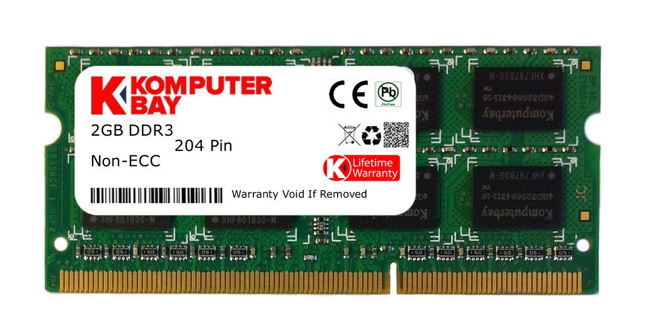 

SO-DIMM 2GB/1333 DDR3 KomputerBay (204PC3-1333/2GB)