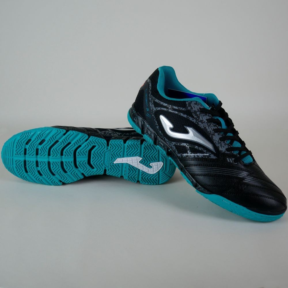 

Футзалки (бампы) Joma LIGA 5 черно-бирюзовые 44 LIGW.2001.IN