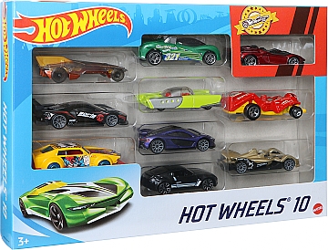 

Набор базовый "10 автомобилей", Corvette 11 - Hot Wheels Mattel (20-999966)