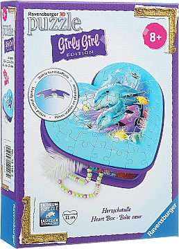 

3D Пазл Girly Girl "Шкатулка "Подводный мир", 54 элемента - Ravensburger (20-734560)