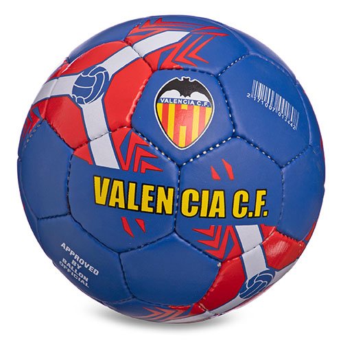 

Мяч футбольный Valencia FB-6727 FDSO №5 Синий (57508092)