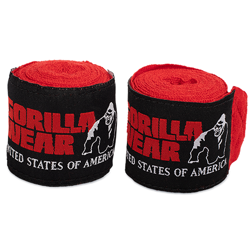 

Боксерские бинты Boxing Hand Wraps Gorilla Wear 4м Черный (37369007)
