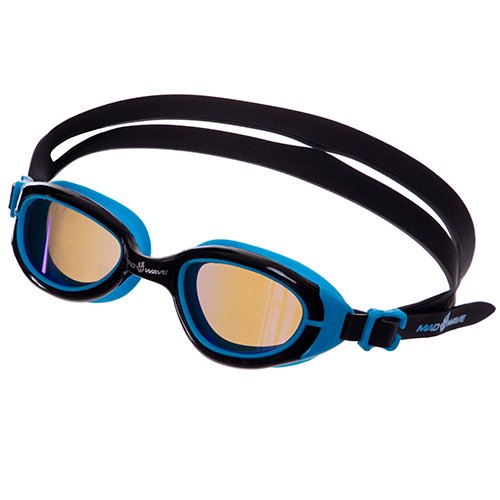 

Очки для плавания Sun Bloker Junior M041302 Mad Wave Черно-синий (60444121)