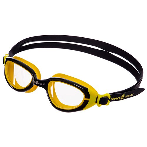 

Очки для плавания UV Bloker Junior M041303 Mad Wave Черно-желтый (60444124)