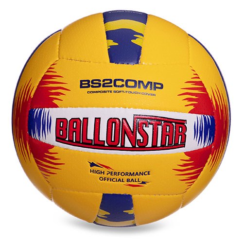 

Мяч волейбольный Ballonstar LG2358 FDSO №5 Желтый (57508062)