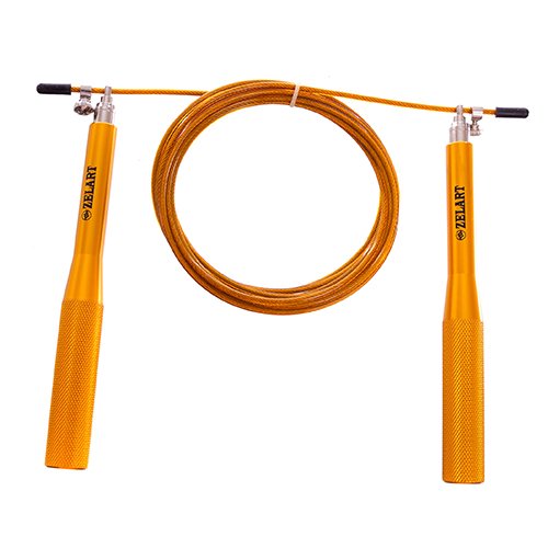 

Скакалка Кроссфит FI-5100 Zelart Оранжевый (56363068)
