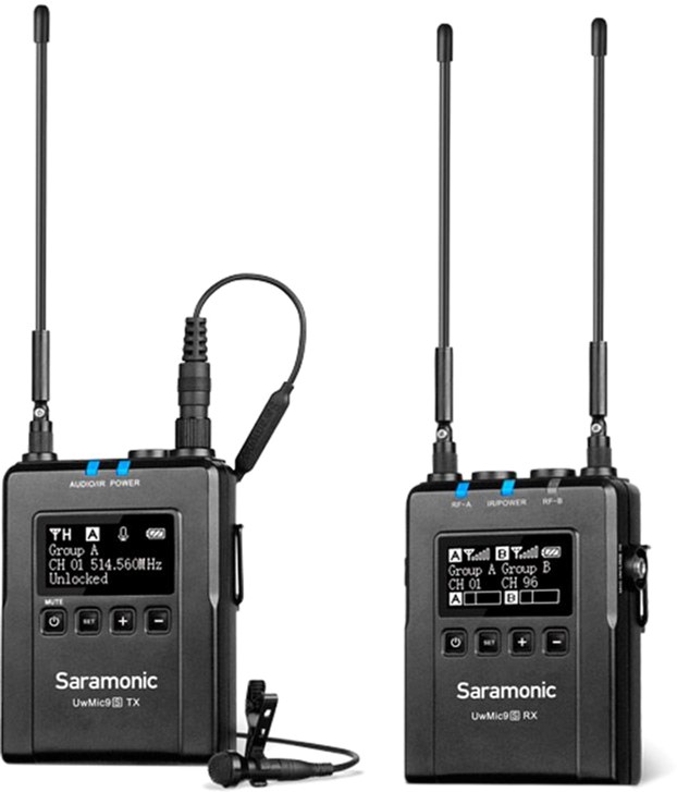 

Радиосистема Saramonic UwMic9S Kit1