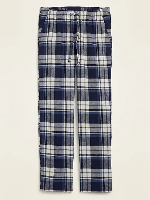 

Мужские фланелевые штаны в клетку Old Navy art523326 (Синий/Белый, размер L)