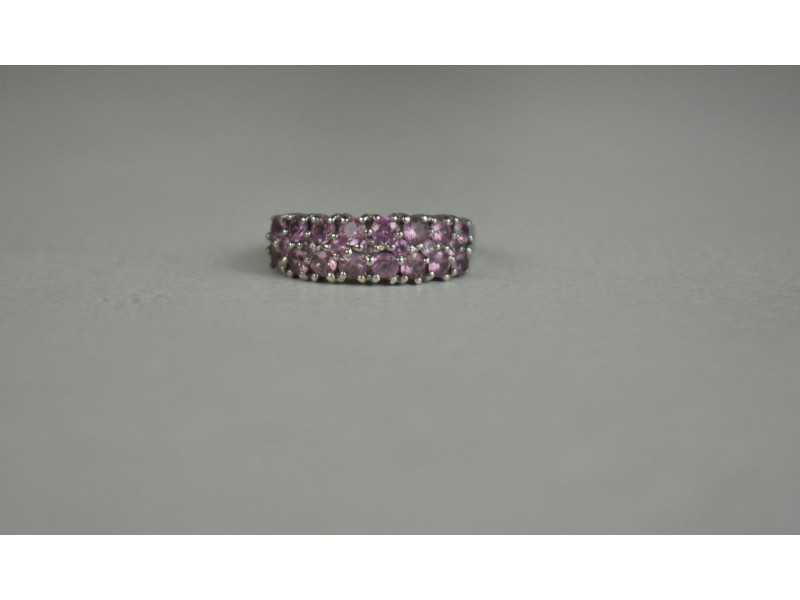 

Серебряное кольцо 925 пробы с Розовым Топазом Натуральный Sky Jewelry 001723
