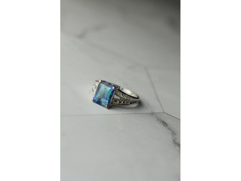 

Серебряное кольцо 925 пробы с камнем Шпинель Sky Jewelry 001357
