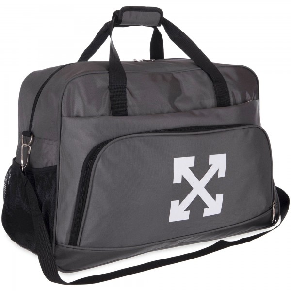 

Сумка для спортзала OFF-WHITE 1902-1 Серый (SKL02919)