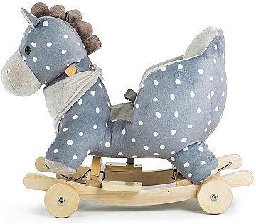 

Лошадка-качалка с колесиками Gray, серая - Kinderkraft (20-794302)