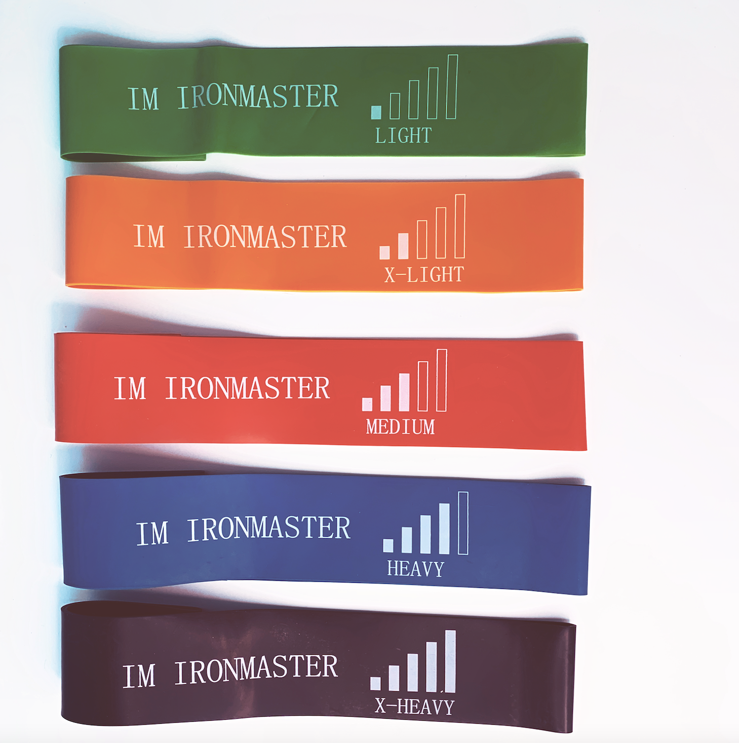 

Набор эспандеров-резинок для фитнеса 5 шт 0-25 кг IronMaster Power Band CN-TY0016