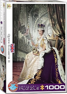 

Пазлы "Королева Елизавета II", 1000 элементов - Eurographics (20-886683)
