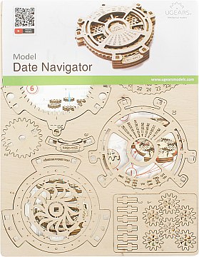 

Механический 3D пазл "Навигатор дат" - UGEARS (20-545543)