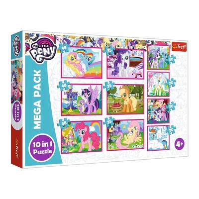 

Пазл Trefl My Little Pony 10 в 1 Волшебный мир Пони (90353) (10-561946)