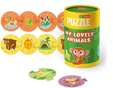 

Пазл и игра "Мои волшебные животные" - Dodo Mon Puzzle (20-948673)
