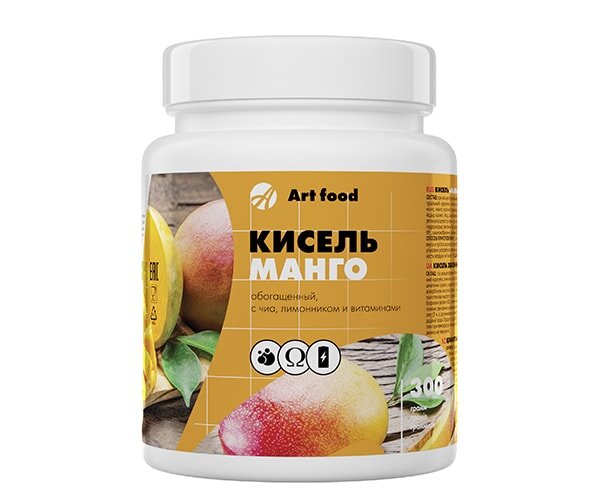 

Кисель Артлайф с лимонником и витаминами группы B Манго 300 гр (6123)