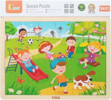 

Пазл "Времена года. Весна" - Viga Toys (20-456789)