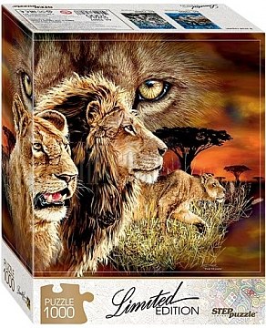 

Пазл "Найди 10 львов" 1000 эл. - Step Puzzle (20-582991)