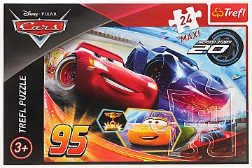 

Пазл Cars 3 "Пусть победит лучший", 24 элемента - Trefl (20-575657)