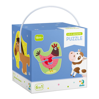 

Пазл DoDo Домашние животные 6 в 1 (300152) (10-561880)