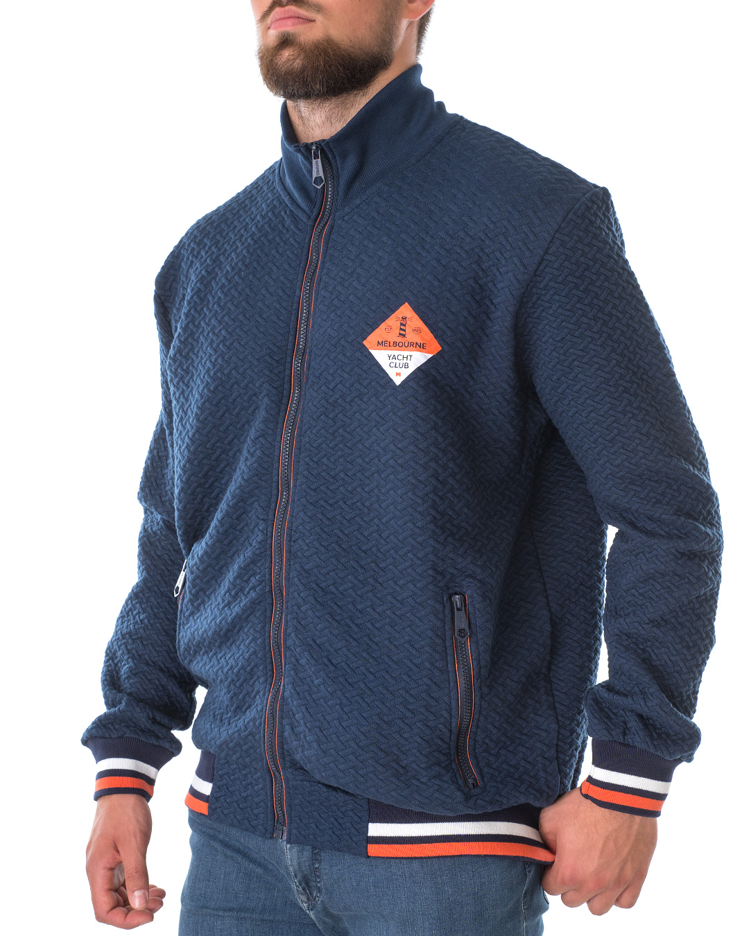 

Кофта чоловіча E-BOUND (147266-DRESS BLUE-blue/21) Синій XXL