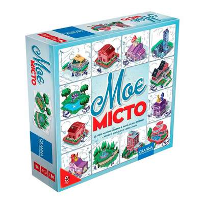 

Настольная игра Granna Мой город на украинском (83781) (10-560204)