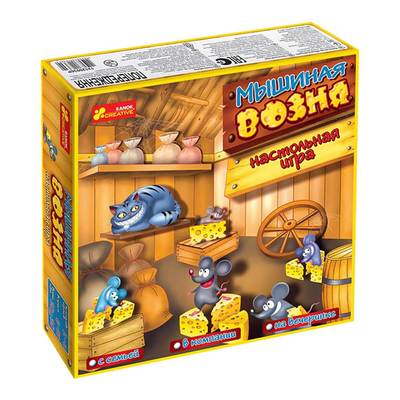 

Настольная игра Ranok creative Мышиная возня (12120036Р) (10-564264)