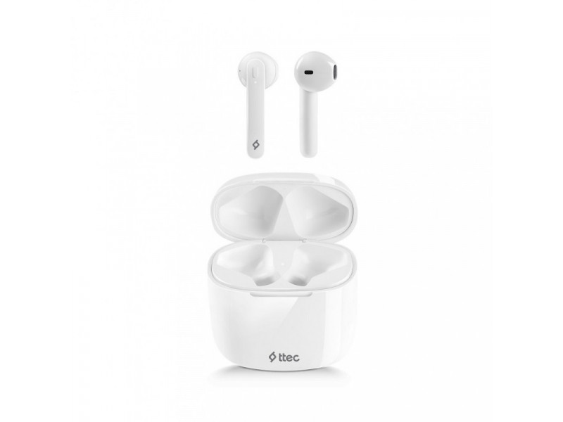 

Наушники Ttec AirBeat LiteTrue Wireless Headsets White (2KM129B)