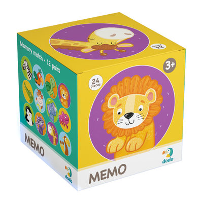 

Настольная игра DoDo Мемо Дикие животные (300157) (10-561898)