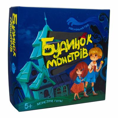 

Настольная игра Strateg Дом монстров на украинском (30866) (10-561826)