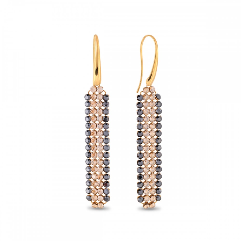 

Серебряные серьги Spark со Swarovski Classy KWMESH4GSJ