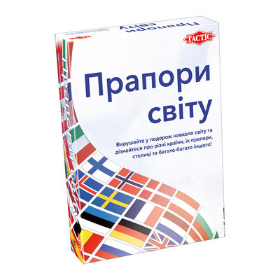 

Настольная игра Tactic Флаги мира (58139) (10-560205)