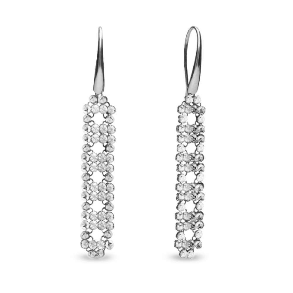 

Серебряные серьги Spark со Swarovski Classy KWOMESH4C
