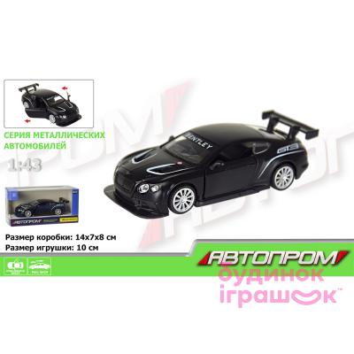 

Машина игрушечная Автопром Bentley Continental GT3 1:43 (7613KI) (10-539660)