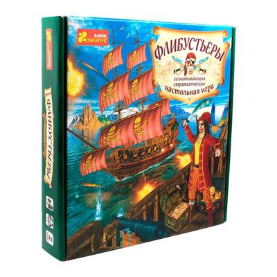 

Настольная игра Ranok creative Флибустьеры (12120088Р) (10-564254)