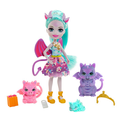 

Кукольный набор Enchantimals Royal Семья драконицы Дианы (GYJ09) (10-563040)