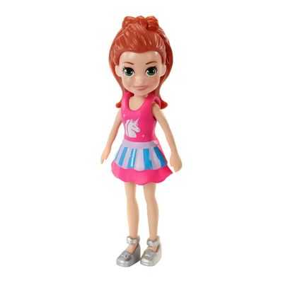 

Кукла Polly Pocket Лила в розовом платье (FWY19/GKL32) (10-562991)