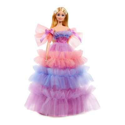 

Коллекционная кукла Barbie Signature День Рождения (GTJ85) (10-563461)