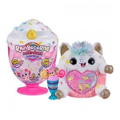 

Мягкая игрушка-сюрприз Rainbocorns Sweet Shake Рейнбокорн-G со звуковыми эффектами (9212G) (10-559874)