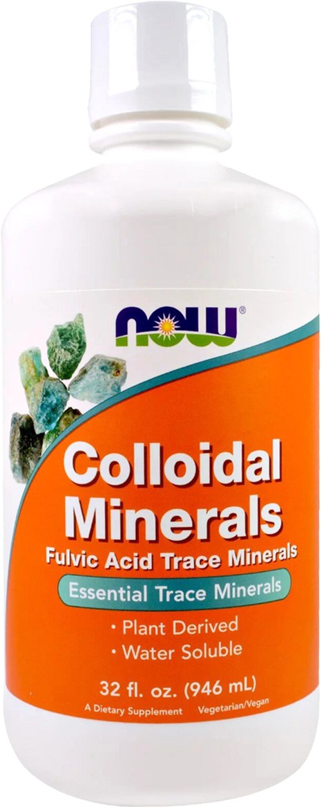 

Коллоидные Минералы, Colloidal Minerals, Now Foods 946 мл (733739014054)