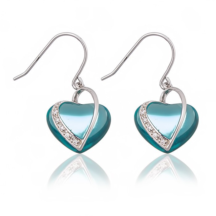 

Серьги Blue Dolphin 20х15 мм Синие (Е0001901)