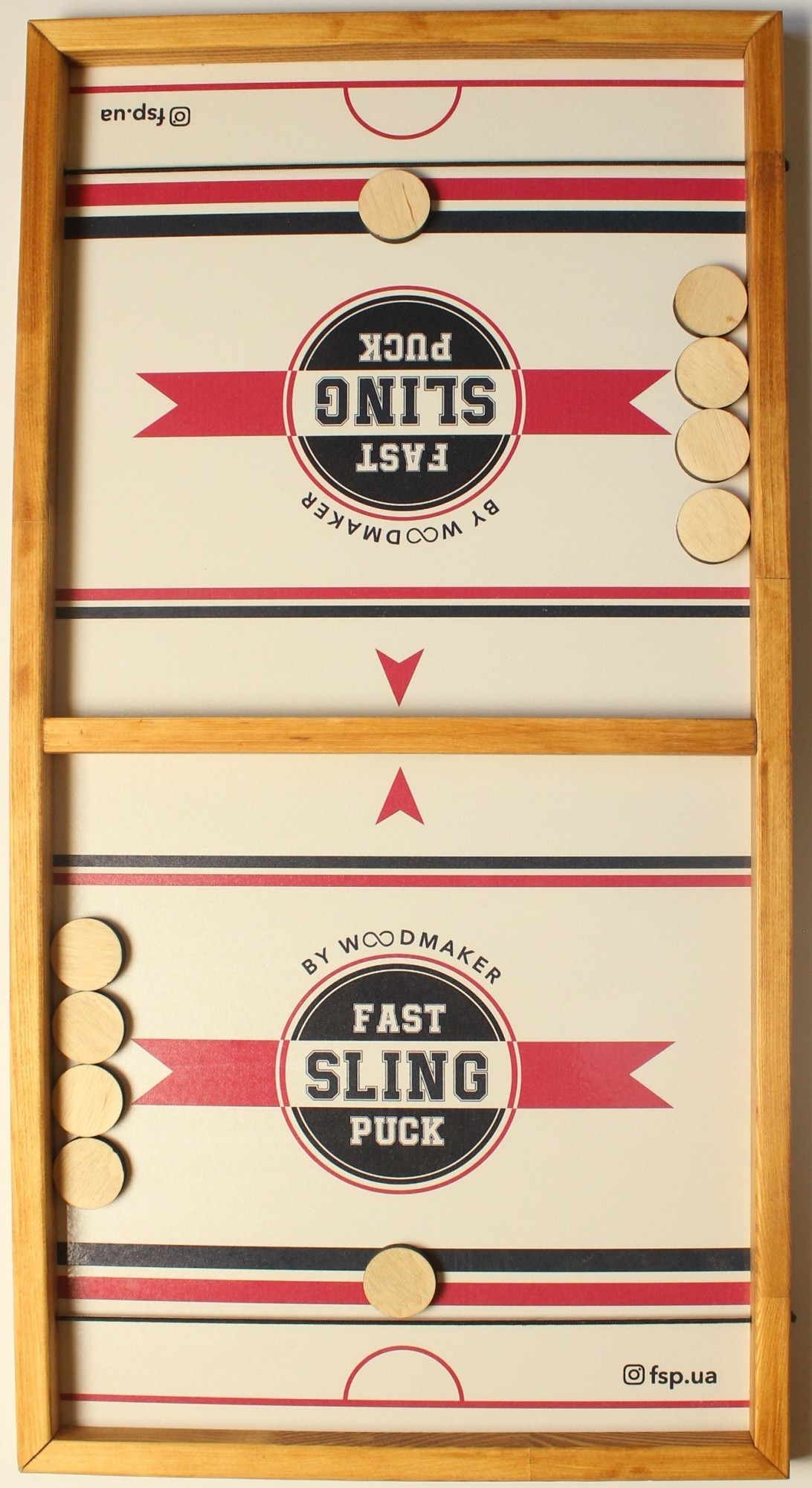 

Настольная игра «Fast sling puck» СТАНДАРТ 63x33 см