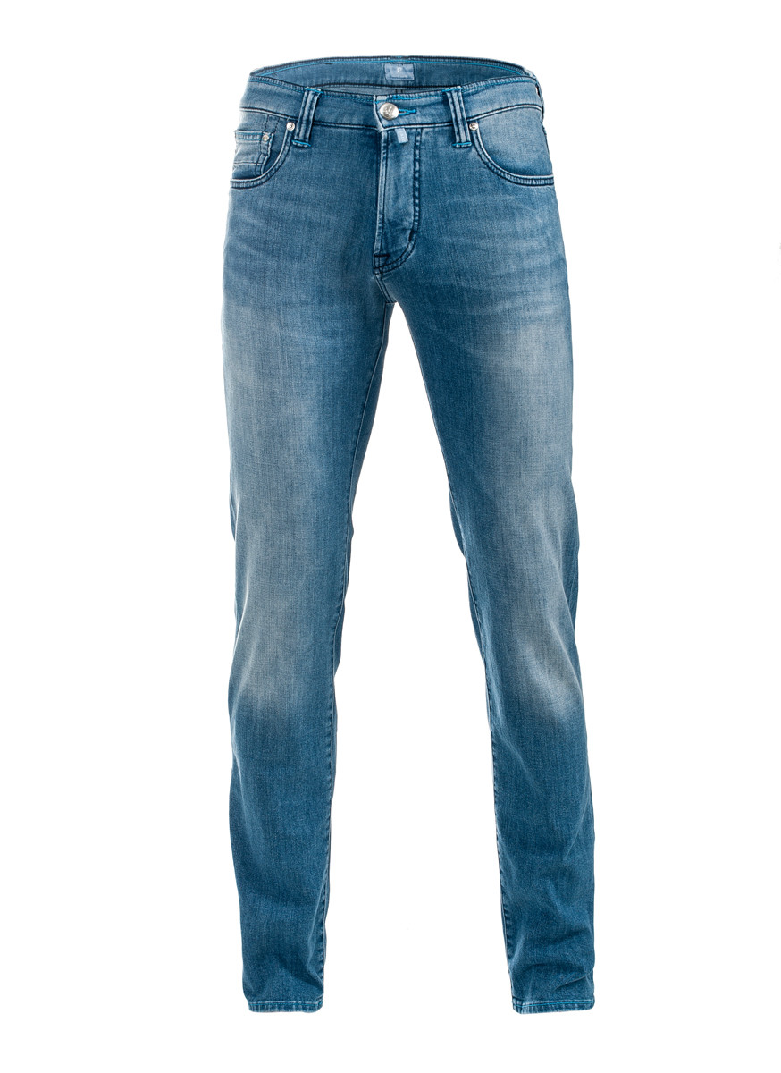 

Мужские джинсы Pierre Cardin с потертостью 31/34 Голубые (А:1500/57 М:30031)