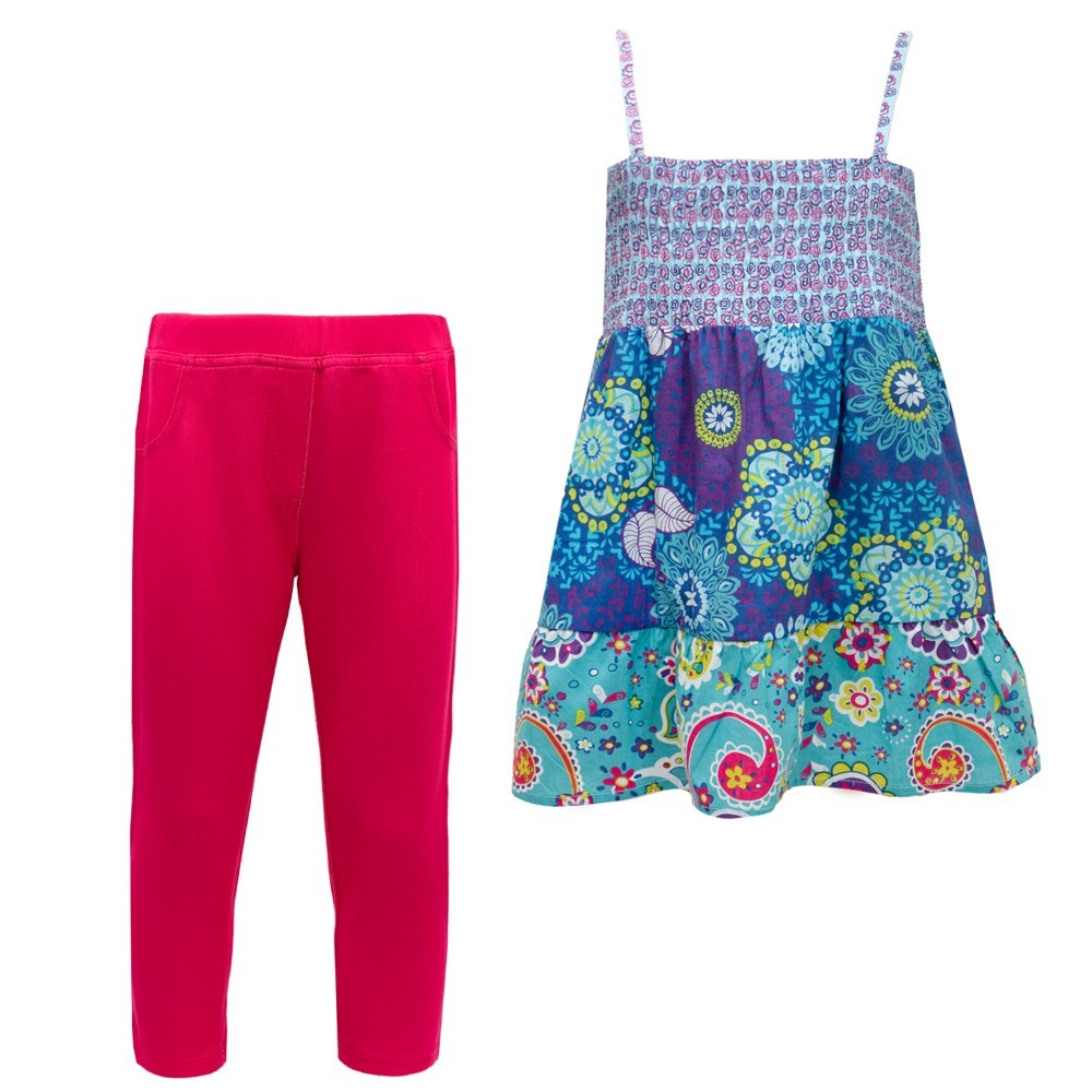 

Костюм: Туника с леггинсами Losan Junior girls (314-8025AB/612) Бирюзовый 12 Years-152 см